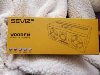 SEVIZ RETRO20W 레트로 블루투스 스피커 — 5점을 준 리뷰어가 2020년 10월 올린 사용 사진