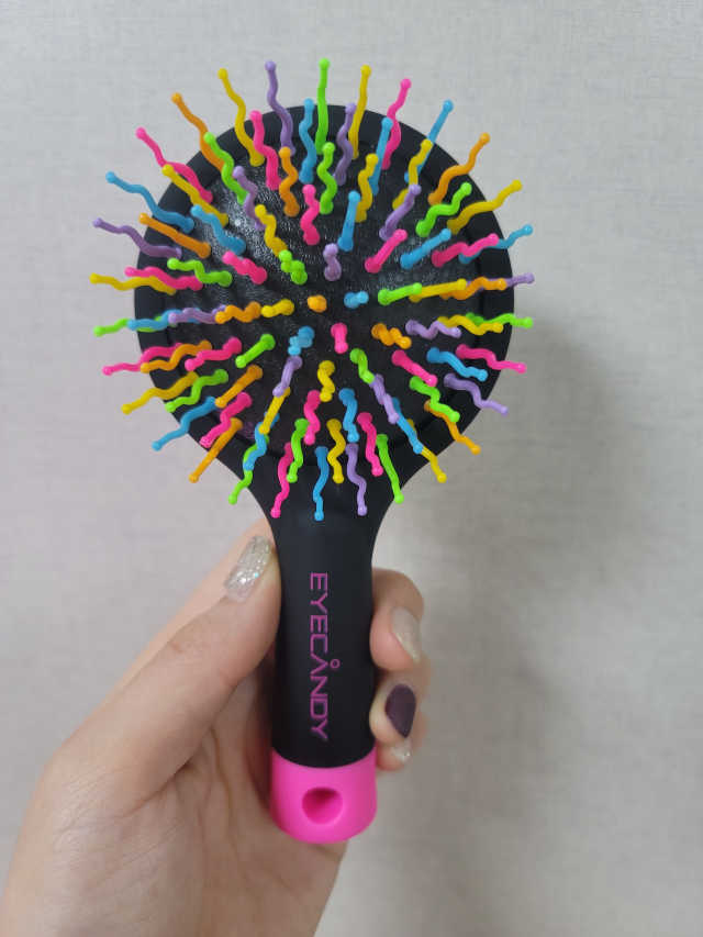 아이캔디 레인보우 볼륨S  브러쉬 미디엄 블랙 리뷰 사진