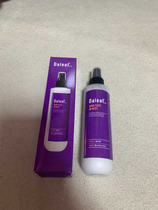 달리프 글램 헤어팩 인미스트 200ml — 5점을 준 리뷰어가 2020년 11월 올린 사용 사진