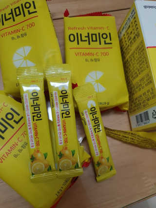 이너미인 VITAMIN-C 700 — 4.5점을 준 리뷰어가 2020년 9월 올린 사용 사진