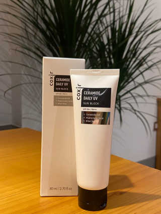 [Coxir] Ceramide Daily UV Sun Block — 5점을 준 리뷰어가 2022년 7월 올린 사용 사진