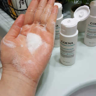 코에나샴푸 자연유래 식물성 코에나 샴푸 50ml — 5점을 준 리뷰어가 2020년 4월 올린 사용 사진