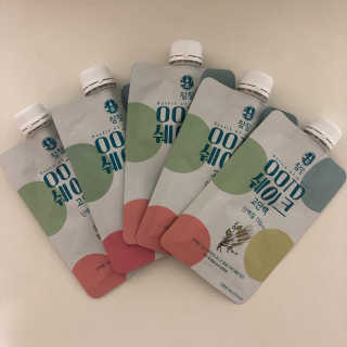 [꾸콤] 참참 OOTD쉐이크 고단백 일주일세트 50g x 5 — 5점을 준 리뷰어가 2020년 10월 올린 사용 사진