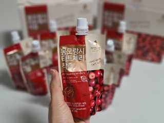 자연에온 몽모랑시 타트체리 착즙 100mL 10개입 2BOX — 5점을 준 리뷰어가 2020년 10월 올린 사용 사진