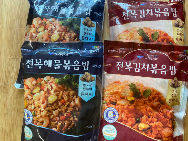 전복해물볶음밥/전복김치볶음밥 250g-4봉지 리뷰 사진