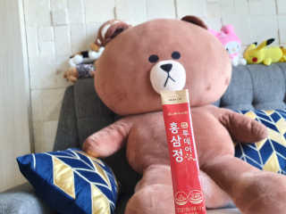 서울약사신협_투데이홍삼정_틴케이스_10g x 30포 — 5점을 준 리뷰어가 2020년 7월 올린 사용 사진