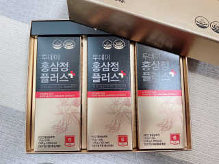 서울약사신협_투데이홍삼정플러스스틱_10g x 30포 — 5점을 준 리뷰어가 2020년 12월 올린 사용 사진