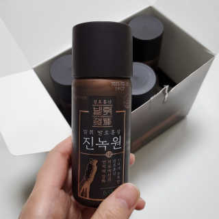한국야쿠르트 발휘 발효홍삼 진녹綠원 — 5점을 준 리뷰어가 2020년 11월 올린 사용 사진