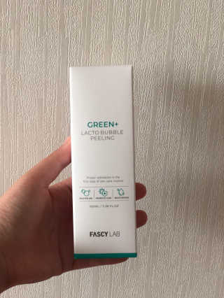파시랩 그린 플러스 락토 버블 필링 — 5점을 준 리뷰어가 2020년 11월 올린 사용 사진