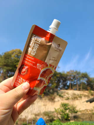 자연에온 핑크 자몽 착즙 100mL 10개입 2BOX — 5점을 준 리뷰어가 2020년 10월 올린 사용 사진