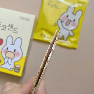 네이처오다 달칩 초코샌드 — 5점을 준 리뷰어가 2020년 5월 올린 사용 사진