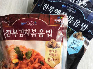 바다는다웰빙이다 전복해물볶음밥/전복김치볶음밥 250g-4봉지 — 5점을 준 리뷰어가 2020년 11월 올린 사용 사진