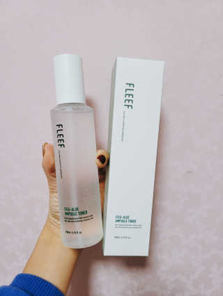 플리프 시카-알로에 앰플 토너 200ML — 5점을 준 리뷰어가 2020년 11월 올린 사용 사진