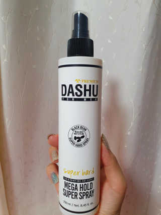 다슈코리아 다슈 포 맨 프리미엄 메가 홀드 슈퍼 스프레이 250ml — 5점을 준 리뷰어가 2020년 7월 올린 사용 사진