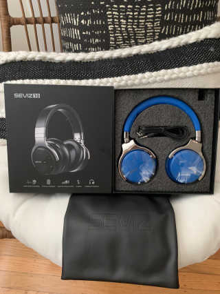 SEVIZ Bluetooth Headphones 10 3color — 5점을 준 리뷰어가 2020년 9월 올린 사용 사진