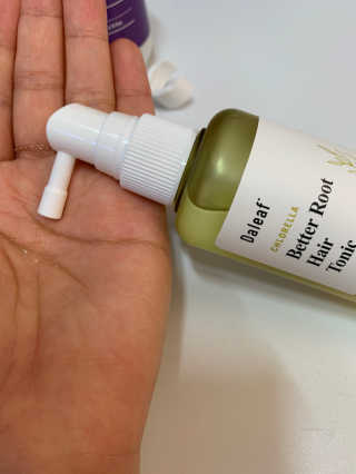 달리프 클로렐라 베러 루트 헤어토닉 100ml — 5점을 준 리뷰어가 2020년 11월 올린 사용 사진