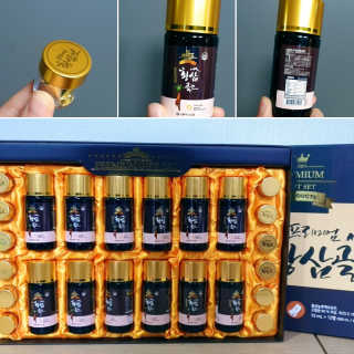 서울약사신협_프리미엄황삼골드_3.75g x 12환+75mgx12병 — 5점을 준 리뷰어가 2020년 9월 올린 사용 사진