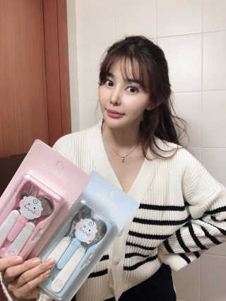 유비맘 스푼포크 케이스 세트 1+1 _컬러랜덤 발송 — 5점을 준 리뷰어가 2020년 11월 올린 사용 사진