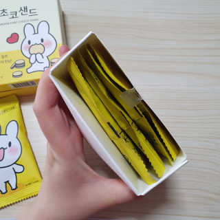 네이처오다 달칩 초코샌드 — 5점을 준 리뷰어가 2020년 6월 올린 사용 사진