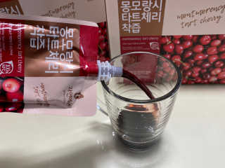 자연에온 몽모랑시 타트체리 착즙 100mL 10개입 2BOX — 5점을 준 리뷰어가 2020년 11월 올린 사용 사진