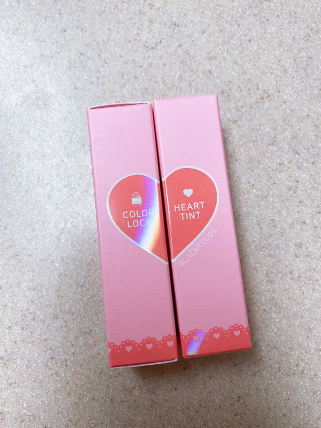 [블랙루즈] 컬러 락 하트 틴트 1+1 리뷰 사진