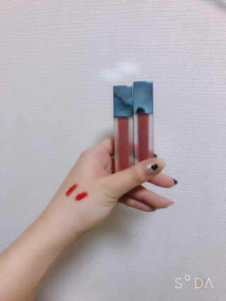[블랙루즈] 에어 핏 벨벳 틴트 시즌6 5종 중 택1+랜덤1 — 5점을 준 리뷰어가 2020년 6월 올린 사용 사진
