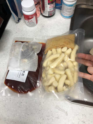 화곡미담 옛날 떡볶이 — 5점을 준 리뷰어가 2020년 4월 올린 사용 사진