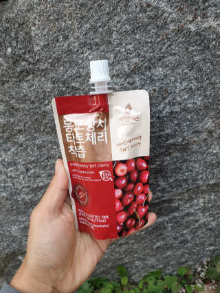 자연에온 몽모랑시 타트체리 착즙 100mL 10개입 2BOX — 5점을 준 리뷰어가 2020년 10월 올린 사용 사진
