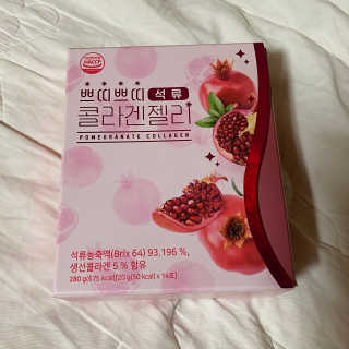 헬스업_쁘띠쁘띠석류콜라겐젤리_20g x 14포 — 5점을 준 리뷰어가 2020년 8월 올린 사용 사진