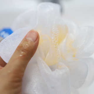알게마린 해피피치 샤워젤 — 5점을 준 리뷰어가 2020년 7월 올린 사용 사진