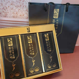 헬스업_천명진프리미엄홍삼스틱_10ml x 30포 — 5점을 준 리뷰어가 2020년 11월 올린 사용 사진