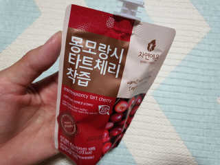 자연에온 몽모랑시 타트체리 착즙 100mL 10개입 2BOX — 5점을 준 리뷰어가 2020년 10월 올린 사용 사진