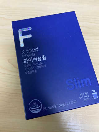 똥기사의 케이푸드 화이버슬림 — 5점을 준 리뷰어가 2020년 4월 올린 사용 사진