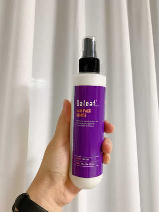 달리프 글램 헤어팩 인미스트 200ml — 5점을 준 리뷰어가 2020년 8월 올린 사용 사진