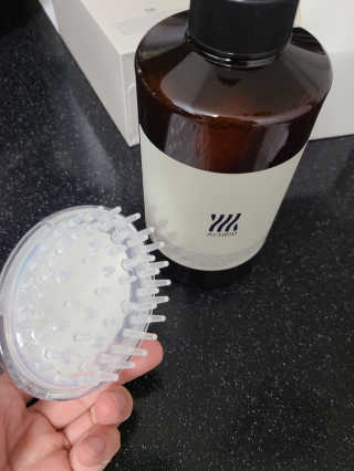 에이처드 유산균 탈모 샴푸 500ml — 5점을 준 리뷰어가 2020년 9월 올린 사용 사진