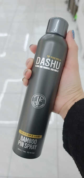 다슈코리아 다슈 포 맨 프리미엄 밤부 핀 스프레이 300ml — 4점을 준 리뷰어가 2020년 10월 올린 사용 사진