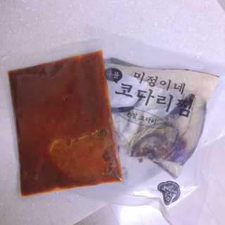 미정이네 코다리찜 [미정이네] 코다리찜 간편식 요리키트 — 5점을 준 리뷰어가 2020년 4월 올린 사용 사진