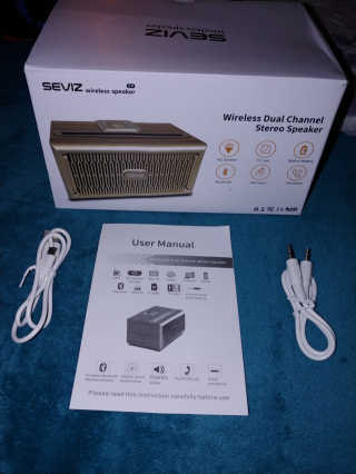 SEVIZ GOLD20W 레트로 블루투스 스피커 — 4.5점을 준 리뷰어가 2020년 6월 올린 사용 사진