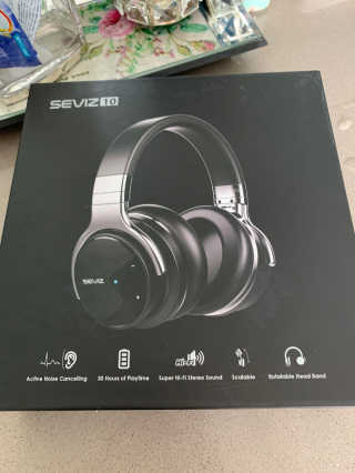 SEVIZ Bluetooth Headphones 10 3color — 5점을 준 리뷰어가 2020년 7월 올린 사용 사진