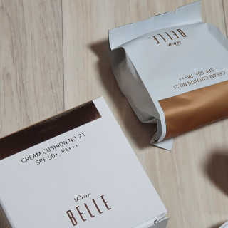 디어벨르 크림쿠션 DEAR BELLE CREAM COUSION — 4.5점을 준 리뷰어가 2020년 8월 올린 사용 사진