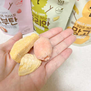 BASSAK 바삭 프리즈 크리스피 3종 — 5점을 준 리뷰어가 2020년 5월 올린 사용 사진