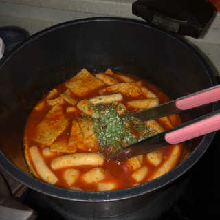 화곡미담 옛날 떡볶이 — 5점을 준 리뷰어가 2020년 4월 올린 사용 사진