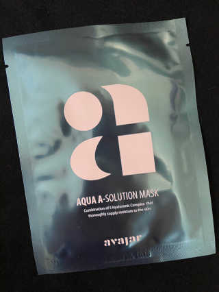 Avajar A-Solution 마스크 — 3.5점을 준 리뷰어가 2021년 1월 올린 사용 사진