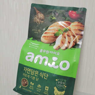 [풀무원 아미오] 자연담은식단 1kg 3종 — 5점을 준 리뷰어가 2020년 12월 올린 사용 사진