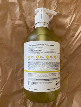 달리프 클로렐라 베러 루트 릴렉싱 샴푸 500ml — 5점을 준 리뷰어가 2020년 9월 올린 사용 사진