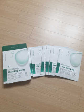 [마더메이드]룩시카라이브 울트라 리페어링 겔 마스크K — 3점을 준 리뷰어가 2020년 10월 올린 사용 사진