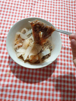[해주냉면] 신천맛집 매운 비빔냉면 2인분 + 무절임 — 3점을 준 리뷰어가 2020년 5월 올린 사용 사진