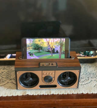 SEVIZ RETRO20W 레트로 블루투스 스피커 — 5점을 준 리뷰어가 2020년 6월 올린 사용 사진