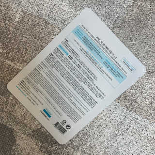 바이오믹 BIOMEEK SENSIMETIC SOOTHING MASK.S — 5점을 준 리뷰어가 2020년 6월 올린 사용 사진