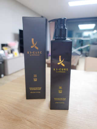[두피헤어 트리트먼트] 케이원큐어 스켈프 젤 270ml — 3.5점을 준 리뷰어가 2020년 9월 올린 사용 사진